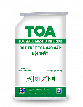 BỘT  TOA WALL MASTIC NỘI THẤT-40KG